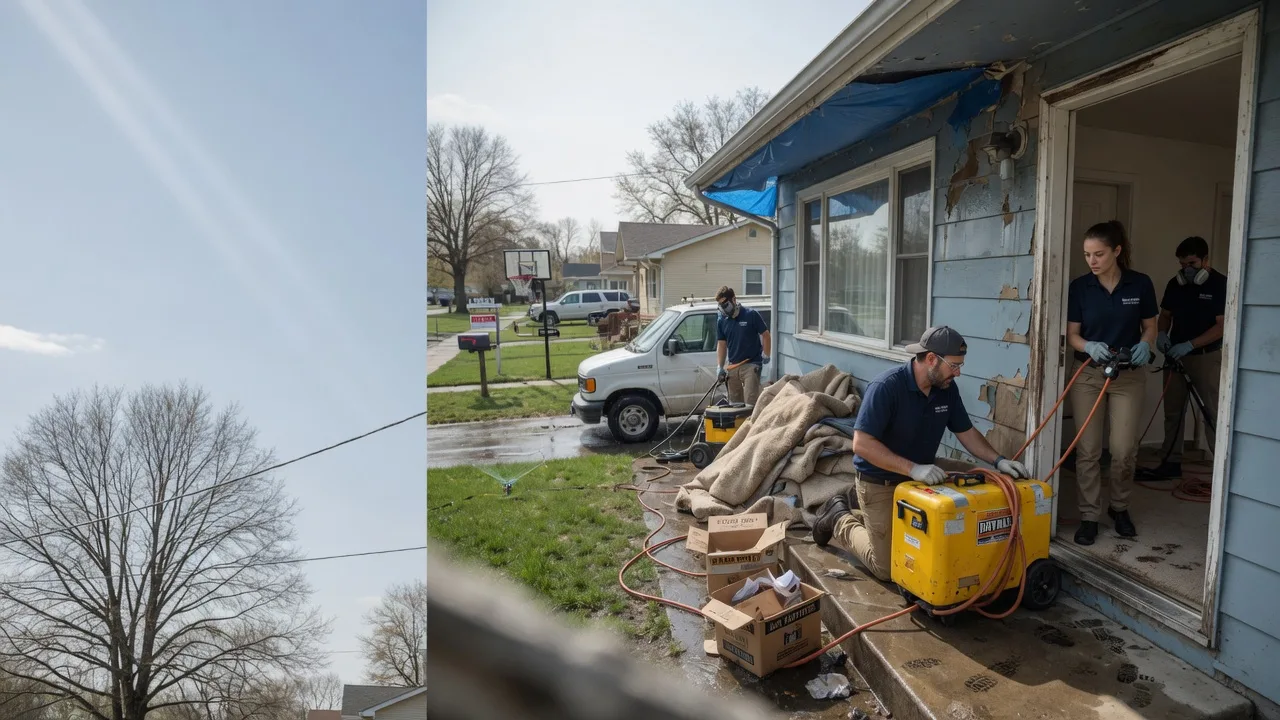 Basement Flood Cleanup in Oshkosh, NE near me
